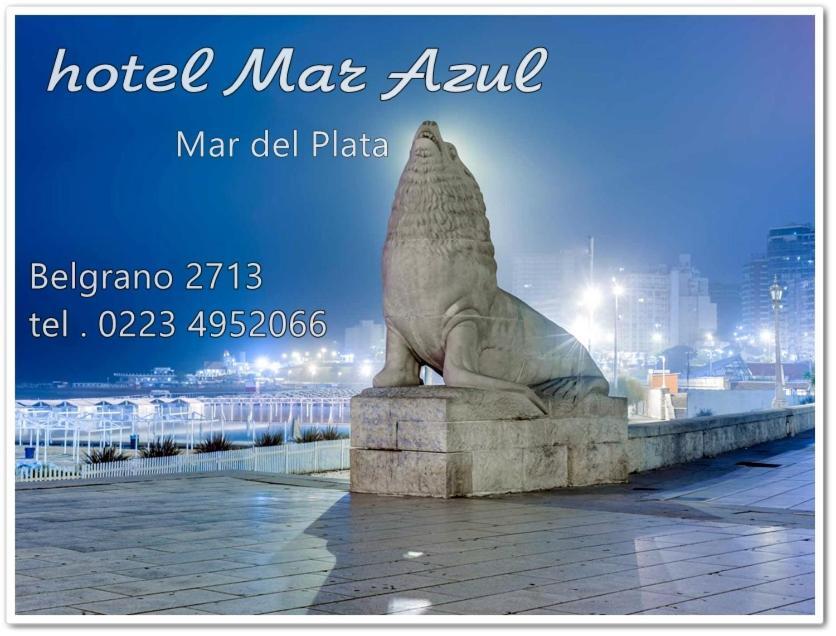 Hotel Mar Azul Mar del Plata Exterior foto